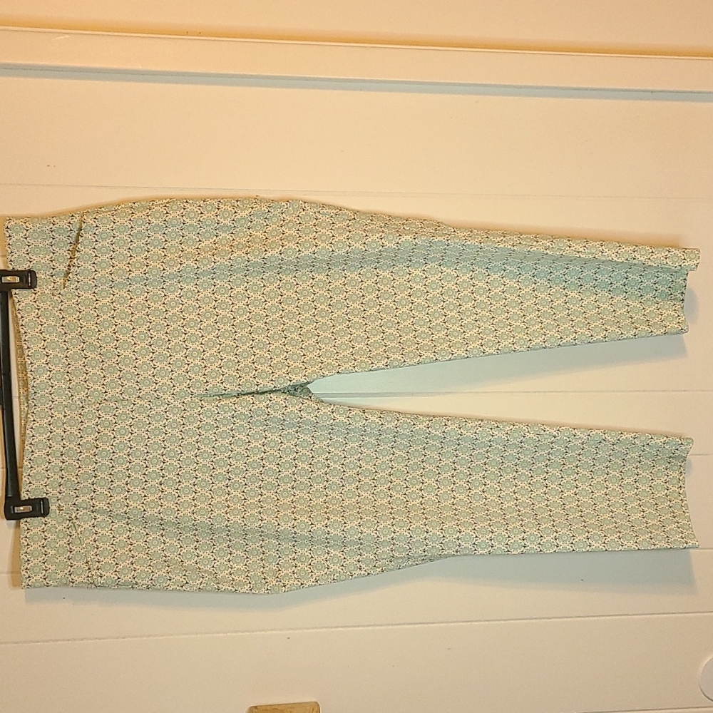 Geo print pixie pants